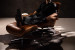 Snowden Leather Lounge Chair - Tan Leather Loungers - 12