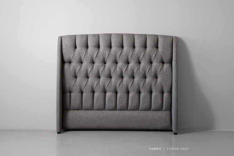 Aubrien Headboard - King - Fusion Grey King Headboards - 1