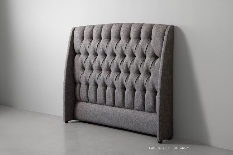Aubrien Headboard - King - Fusion Grey King Headboards - 1