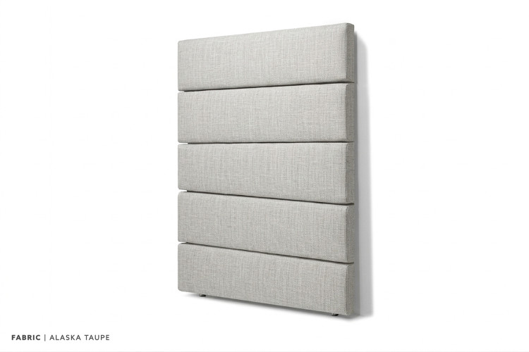 Drew Headboard - 3/4 - Alaska Taupe Three Quarter Headboards - 1