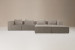 Montclair Grand Modular Couch - Stormy Haze Fabric Modular Couches - 1