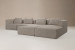 Montclair Grand Modular Couch - Stormy Haze Fabric Modular Couches - 4