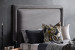 Elizabeth Headboard -Double - Velvet Mercury Double Headboards - 1