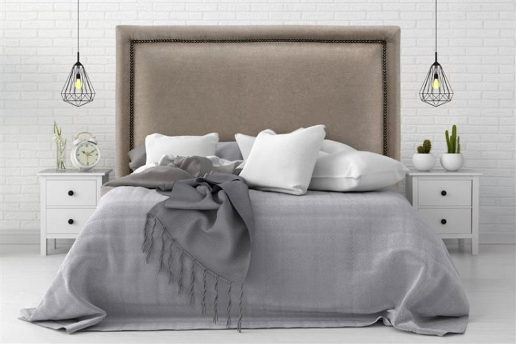 Elizabeth Headboard - King - Everest Stone King Headboards - 1