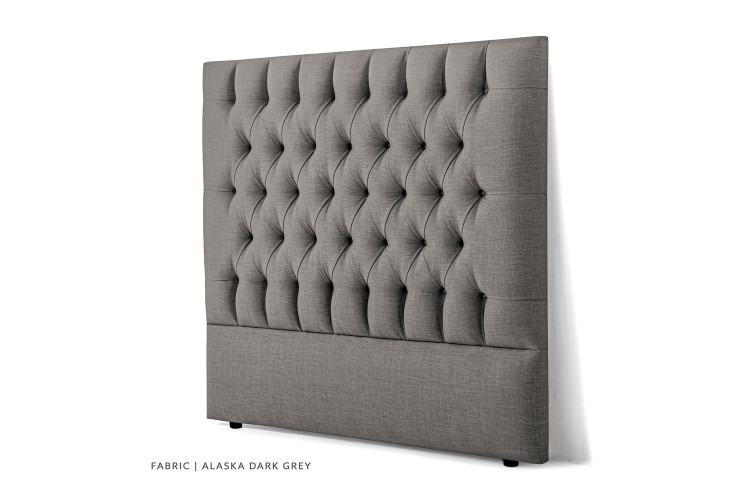 Catherine Headboard- Queen - Alaska Dark Grey Queen Headboards - 1