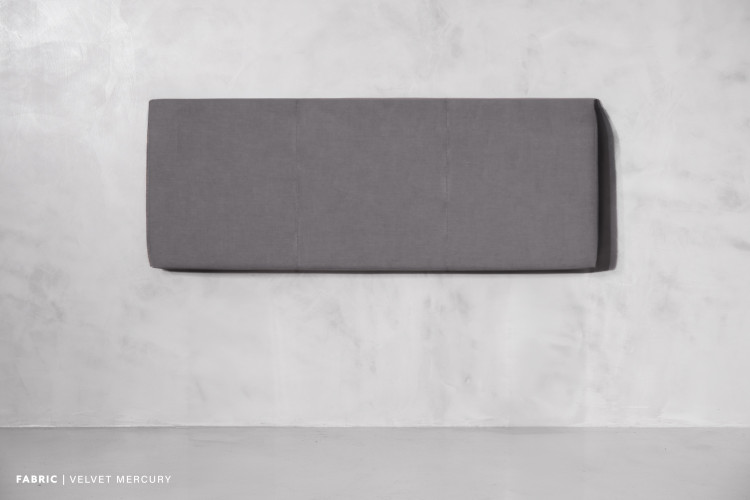 Gemma Headboard - 3/4 - Velvet Mercury Three Quarter Headboards - 1