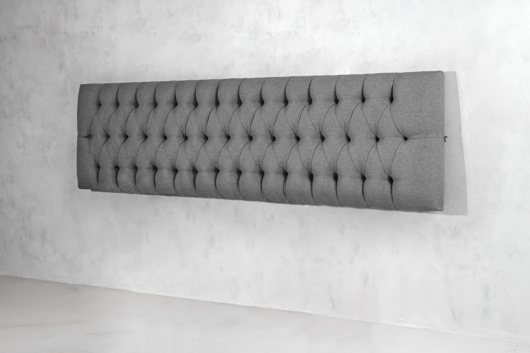 Juliette Headboard - Grand King - Alaska Grey Grand Headboard - 1