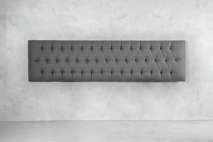 Juliette Headboard - Grand King - Alaska Grey Grand Headboard - 1