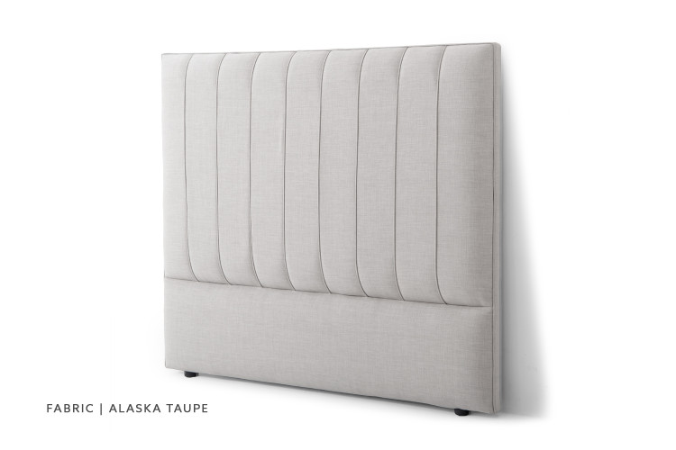 Harlem Headboard - Double - Alaska Taupe Double Headboards - 1