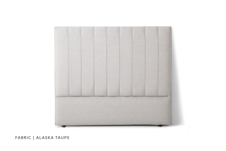 Harlem Headboard - Double - Alaska Taupe Double Headboards - 1