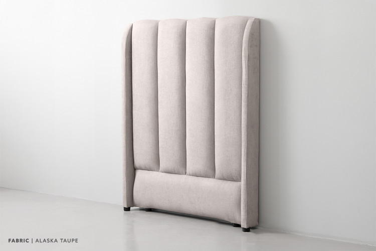 Corina Headboard - Single - Alaska Taupe Single Headboards - 1