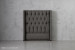 Genevieve Headboard - 3/4 - Alaska Dark Grey Three Quarter Headboards - 1