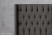 Genevieve Headboard - 3/4 - Alaska Dark Grey Three Quarter Headboards - 4