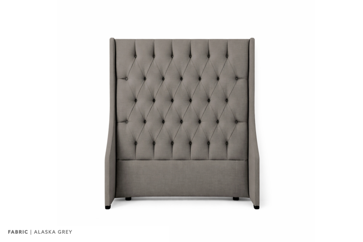 Madison - 3/4 Headboard - Alaska Grey 3/4 Headboards - 1