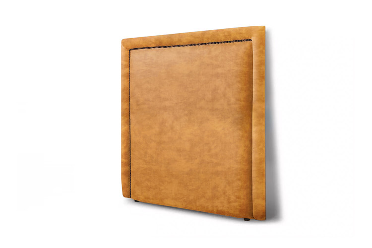 Elizabeth Headboard - Queen - Aged Mustard Queen Headboards - 1
