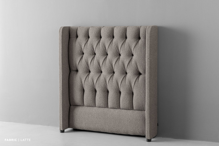 Genevieve Headboard - Three Quarter - Latte Three Quarter Headboards - 1