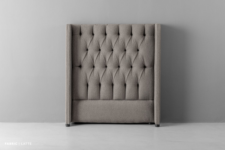 Genevieve Headboard - Three Quarter - Latte Three Quarter Headboards - 1