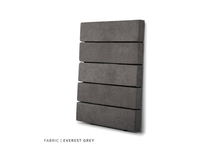 Drew Headboard - Three Quarter - Everest Grey 3/4 Headboards - 1