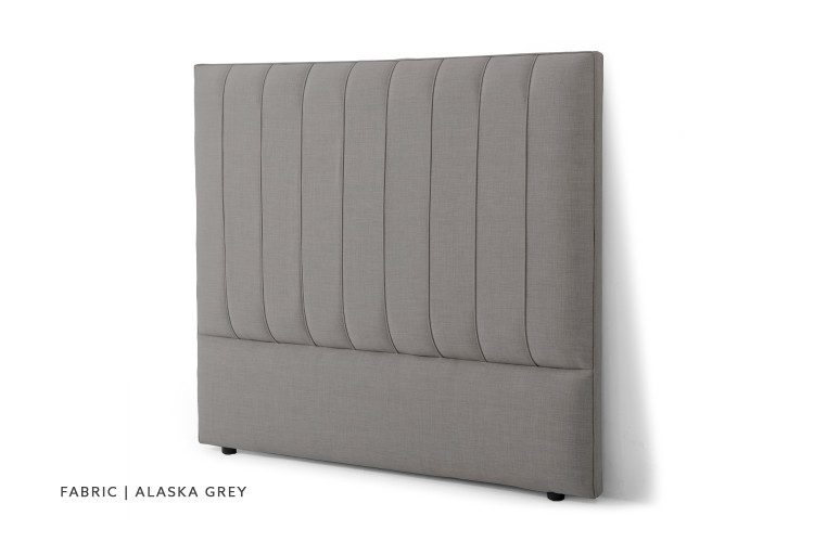 Harlem Headboard - Queen - Alaska Grey Queen Headboards - 1