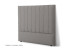 Harlem Headboard - Queen - Alaska Grey Queen Headboards - 1