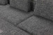 Montclair Modular - L-Shape Couch - Moonshadow Fabric Modular Couches - 8