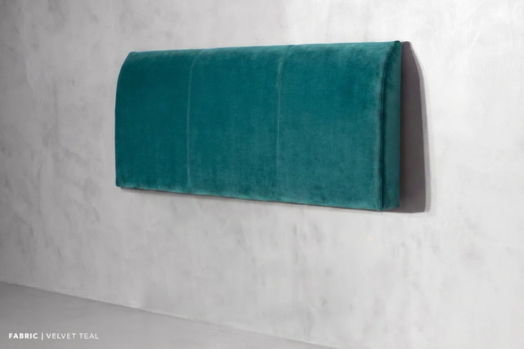 Gemma Headboard - King - Velvet Teal King Headboards - 1