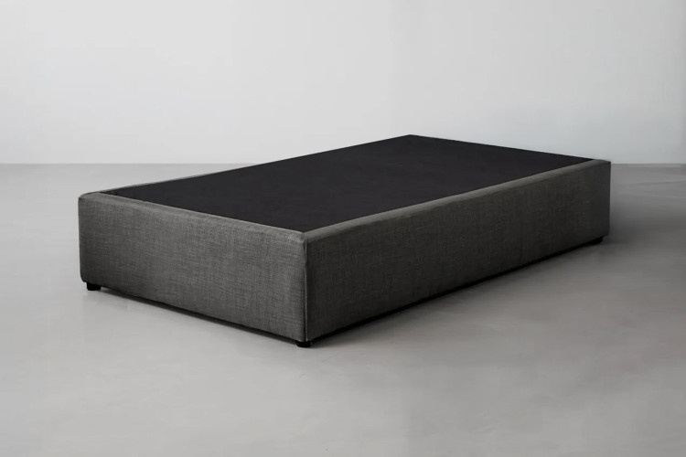 Zoey Bed Base - Single - Alaska Dark Grey Bed Bases - 1