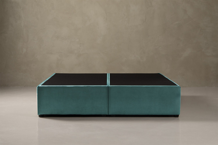 Zoey Bed Base - King - Velvet Teal Bed Bases - 1