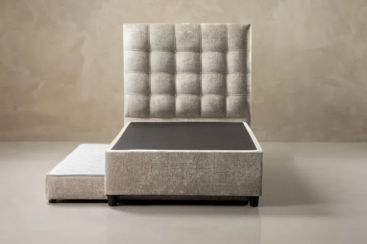 Alexa Dual Function Bed - 3/4 - Bone Three Quarter Beds - 1