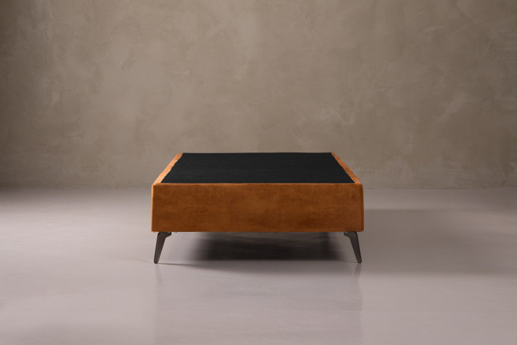 Maya Bed Base - Single - Aged Mustard Bed Bases - 3