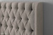 Genevieve Headboard - Three Quarter - Latte Three Quarter Headboards - 4