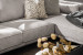 Ottavia  L-Shape Couch - Stone Fabric L-Shape Couches - 2