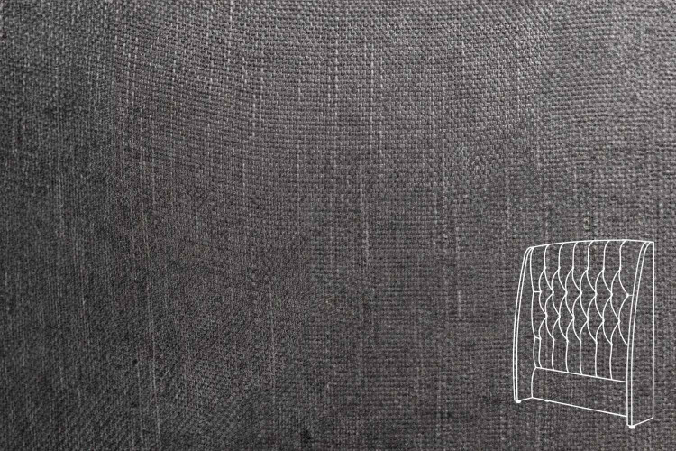 Aubrien Headboard - Single - Everest Grey Single Headboards - 1