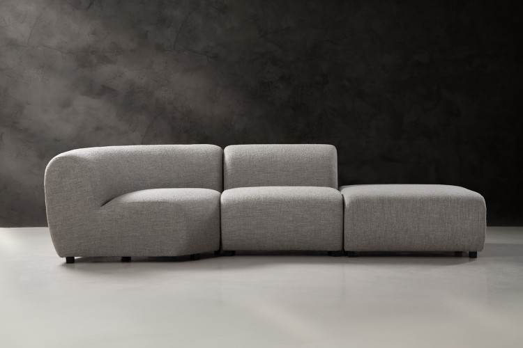Wentworth Modular  Open 3-Seater Couch - Ash Drift Home - 1
