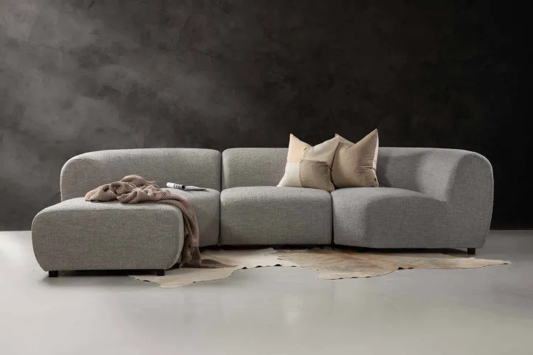 Wentworth Modular L-Shape Couch - Ash Drift Home - 1
