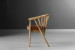 Demo - Lyon Leather Dining Chair - Ginger Demo Clearance - 3