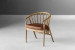 Demo - Lyon Leather Dining Chair - Ginger Demo Clearance - 1