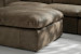 Bexley Leather Ottoman - Dune Ottomans and Storage - 2