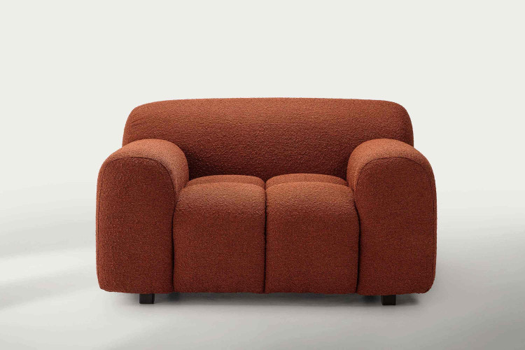 Demo - Norhaven Armchair - Rust Demo Clearance - 1