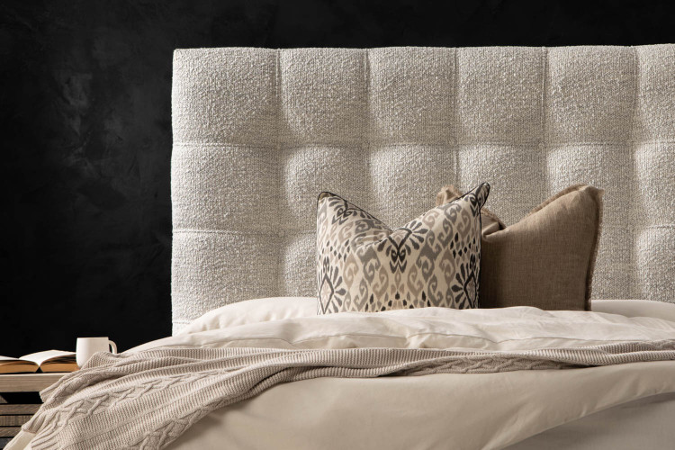 Ariella Headboard - Queen - Ivory Drift Queen Headboards - 6