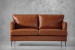 Demo - Remington 2 seater Couch - burnt Tan Demo Clearance - 1
