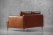 Demo - Remington 2 seater Couch - burnt Tan Demo Clearance - 5