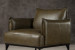 Plymouth Leather Armchair - Burnt Tobacco Armchairs - 6