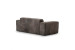 Demo - Jagger 2-Seater Leather Couch - Graphite Demo Clearance - 3