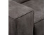 Demo - Jagger 2-Seater Leather Couch - Graphite Demo Clearance - 5