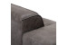 Demo - Jagger 2-Seater Leather Couch - Graphite Demo Clearance - 7
