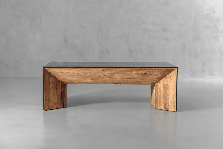 DEMO-Cordoba Coffee Table-Natural & Black Demo Clearance - 1