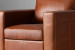 DEMO-Archer Leather Armchair-Burnt Tan Demo Clearance - 4