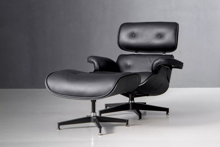 Demo - Snowden Lounge Chair - Obsidian Demo Clearance - 1