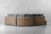 Demo - Panama Corner Patio Lounge Set - Slate Home - 3